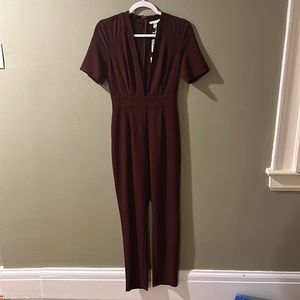 Silence and Noise - burgundy Jumpsuit size 2